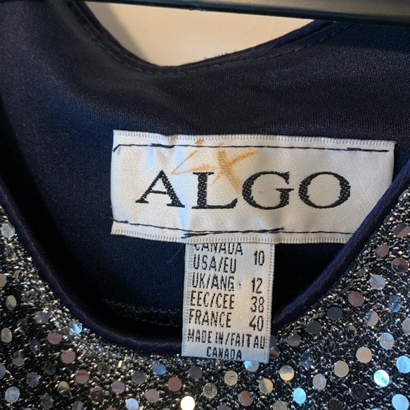 Vintage Algo Sequined Tank Top - Picture 2 of 7